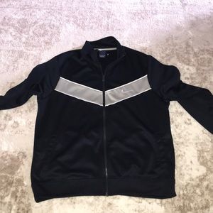 Men’s Navy Blue and Gray Track Jacket
